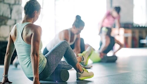 Small group personal training women